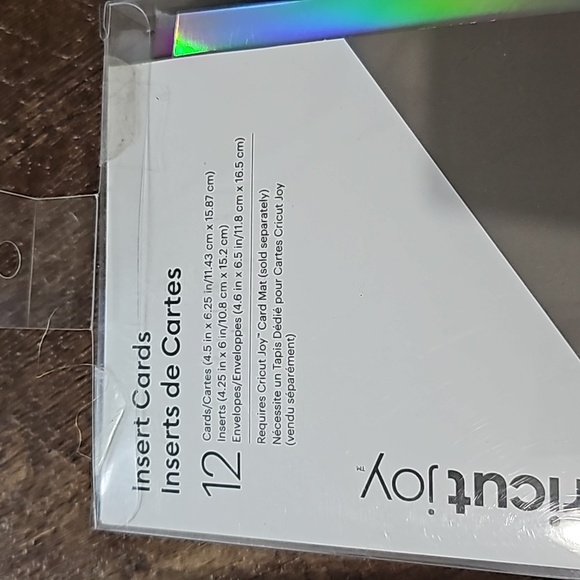 Cricut Joy Insert Cards - two unopened packages - Picture 3 of 6